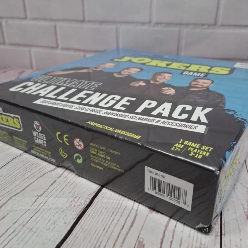 IMPRACTICAL JOKERS Ultimate Challenge Pack GAME TruTV Show Ages 17+ Sealed New